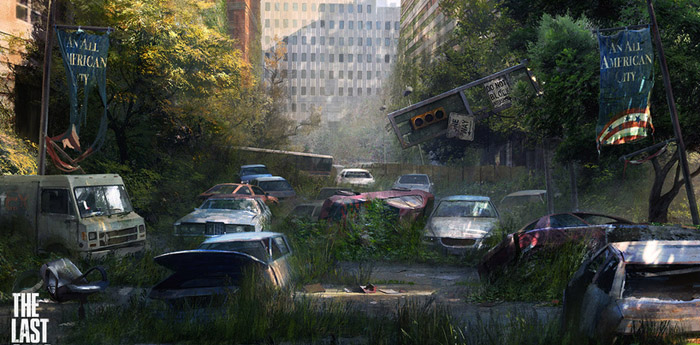 ゲーム「THE LAST OF US」や「Crysis」のコンセプトデザイナーMaciej Kuciaraさんの作品が刺激になるよ。