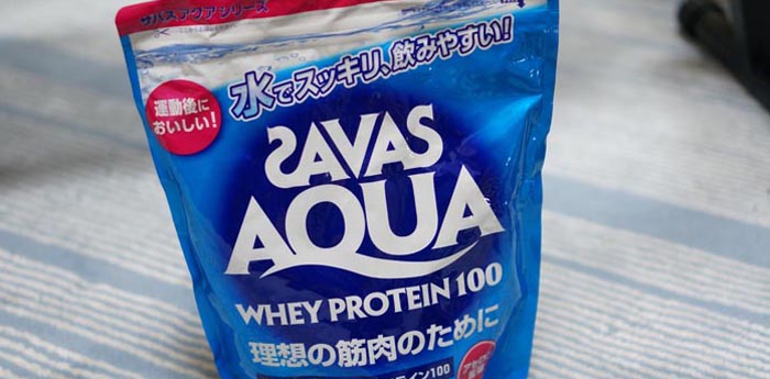 さっぱり！SAVASプロティンのアセロラ味は飲みやすくて美味しい！