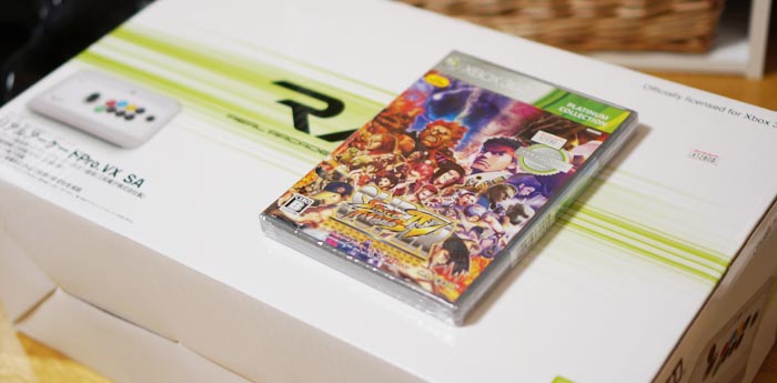 ストリートファイター4リベンジ。xbox360リアルアーケードPro買いました。