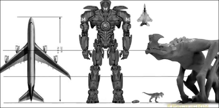 パシフィックリムのロボットはこんだけデカい！メイキング映像