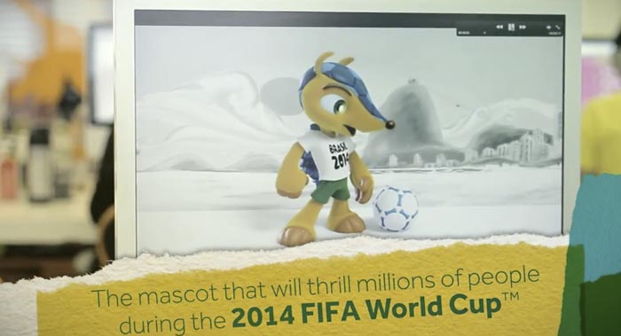 FIFA ワールドカップ ブラジルのキャラクターをMODOで作るメイキング映像です！