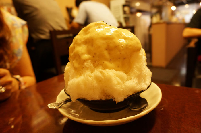 わたあめ食感のかき氷！笹塚にある「みなと屋」へ行って来ました。