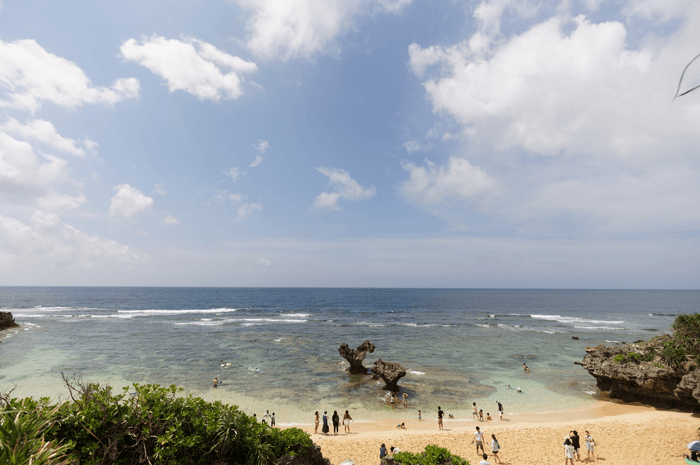 ２回目の沖縄旅行 僕も嵐になれた！？古宇利島でハートロックを見て来たよ！