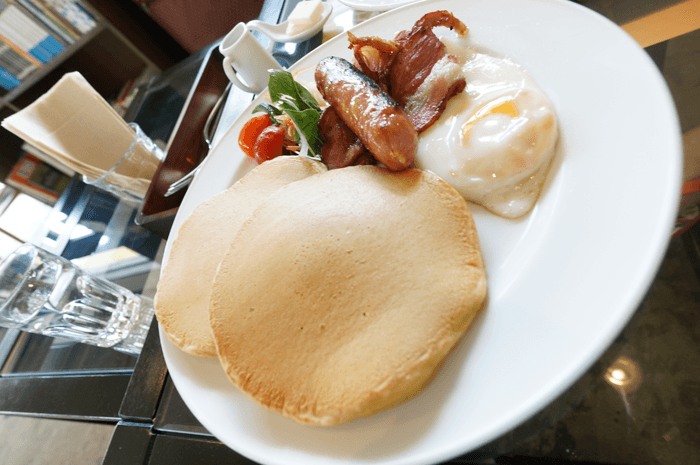 目の前が海！マーメイドカフェでパンケーキ食べて来ました。