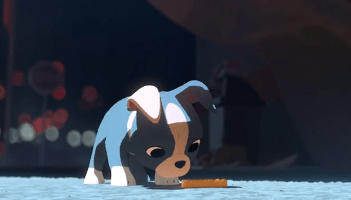 沢山食べる食べる！子犬が可愛い！ディズニー新作映画「Feast」の予告編動画！