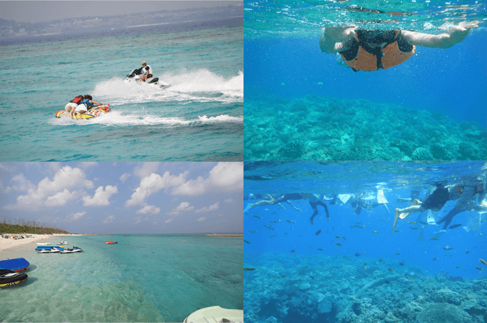 2度めの上陸！美ら海水族館へ行くなら綺麗な海！水納島へ行くべきですよ！