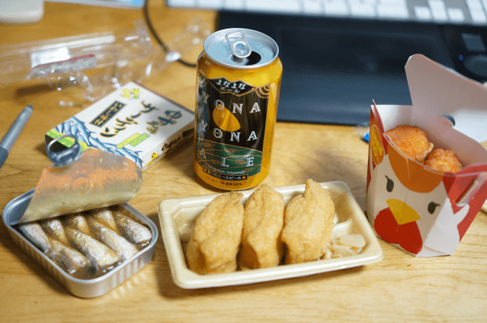 ローソンでサラリーマンの疲れを癒す。一人飲み用つまみ。