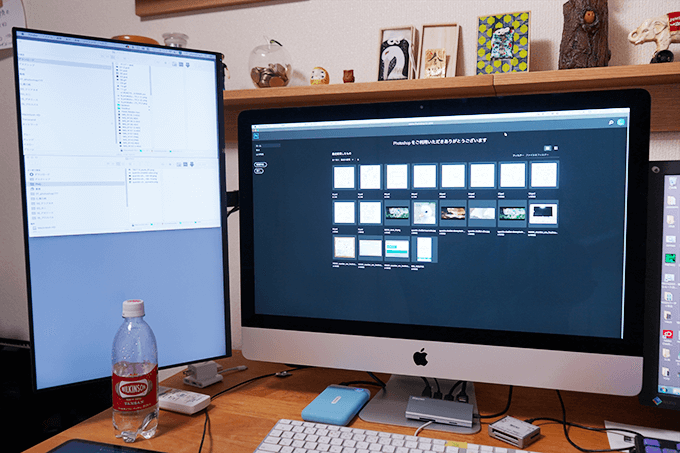 【2019年お初買い！】imac2017 27インチモデルを買ってきてデュアルディスプレイ作業環境にしました！